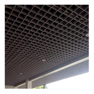 Panneaux de <span class=keywords><strong>plafond</strong></span> en grille à lames en aluminium métallique <span class=keywords><strong>pour</strong></span> décoration intérieure, panneaux de <span class=keywords><strong>plafond</strong></span> à cellules ouvertes, dalles de <span class=keywords><strong>plafond</strong></span> à lattes, design de <span class=keywords><strong>faux</strong></span> <span class=keywords><strong>plafond</strong></span> <span class=keywords><strong>pour</strong></span> centre commercial, hall, maison - Product Image 6