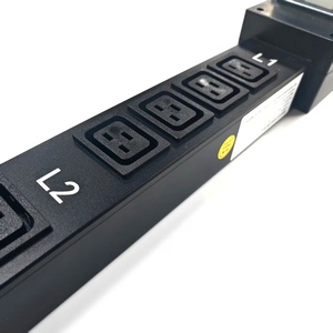 PDU <span class=keywords><strong>de</strong></span> 50KW y 12 Puertos IEC C19 <span class=keywords><strong>de</strong></span> Alta Resistencia con Interruptor <span class=keywords><strong>de</strong></span> Circuito <span class=keywords><strong>de</strong></span> 3 Polos, Toma <span class=keywords><strong>de</strong></span> Corriente para Rack, Regleta <span class=keywords><strong>de</strong></span> Alimentación C19 - Product Image 3