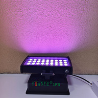 DMX512 RDM SMD3535 Extérieur RGBW Bar Spot Light LED RGBW 3000K Large Projecteur Optique YY-SG002 IP65 Évalué