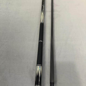 Jflowers JF30-03F Carbon Fiber Pool Cue Stick, Ebony Butt with <b>Abalone</b> <b>Shell</b> Inlay, 12.5mm Tip Low Deflection Billiard Cue - Product Image 2