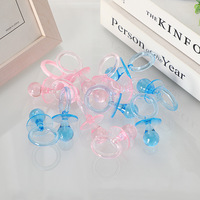 Mini-sucette en plastique pour décoration de fête, cadeau DIY