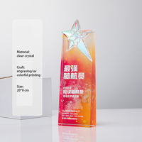 Trophée en cristal K9 vierge de haute qualité, vente en gros à prix abordable, trophées et récompenses en verre cristal personnalisés, design moderne, promotion