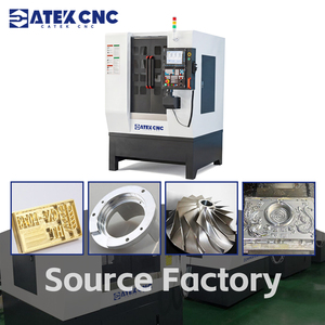 La machine de fraisage CNC à cinq axes la plus attendue et la machine de fraisage CNC pour métaux avec table de travail à rainures en T robuste - Product Image 1
