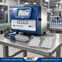 Étiquette à puce RFID compatible MC-2BK124 pour imprimante jet d'encre Domino AX150i AX350i AX550i CIJ, solvant de mastication
