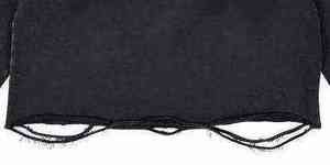 Wholesale Custom Design Acid Washed 100% Cotton Hoodie Fashion Streetwear Cut Edge Distressed <b>Raw</b> Edge Hoodies - Product Image 6