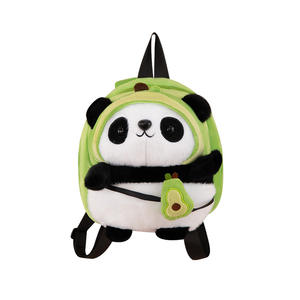 Sac à dos en peluche Panda en gros, nouveauté, sac à dos porte-bonheur pour enfants, dessin animé, coton, animal en peluche en forme de gourde pour enfants - Product Image 5
