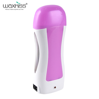 Calentador de Cera en Cartucho Roll-on WAXKISS CWH-003 de 100 ml, Máquina Portátil de Depilación con Cera Suave