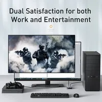 Adaptateur bidirectionnel Baseus 4KHD 2 en 1, convertisseur répartiteur 4K HD pour PS4, boîtier TV, PC, compatible HDMI