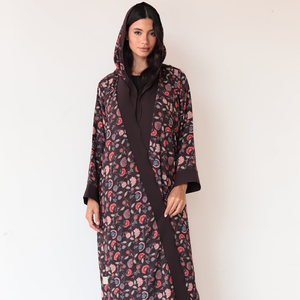 Vestido Abaya Leduo personalizado de nuevo estilo con gráficos llamativos, transpirable, modesto, largo hasta el suelo, estilo holgado para musulmanas. - Product Image 1