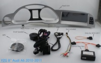 Reproductor Multimedia de DVD para Coche YZG de 8.8" y 8 Núcleos con Radio, Carplay, Pantalla de Navegación GPS y Android para Audi A6 C6 2005 2006 2007 2008 2009 2010