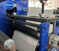 Machine d'impression flexographique de type pile de film plastique pour étiquettes de gobelets en papier enduit PE 4 6 couleurs entièrement automatique