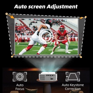 Ngoài trời thông minh mini LED Máy chiếu di động proyector thông minh rạp hát tại nhà video 4K phim chiếu Android Wifi điện thoại proyector - Product Image 3