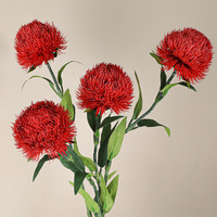 Y-208 Nouvelle Offre : Magnifique Plante Artificielle, Œillet Vert Écologique et Durable pour Décoration Maison, Mariage, Noël et Nouvel An