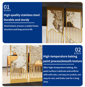 Modern Simplicity Stainless Steel Metal <strong>Screens</strong> &amp; <strong>Room</strong> <strong>Dividers</strong> Entrance Dividing Wall Bedroom <strong>Divider</strong> <strong>for</strong> Living <strong>Room</strong> - Product Image 3