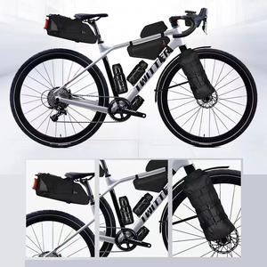 Vélo tout-terrain TWITTER 2023, vélo de gravier 700*38C, frein à disque hydraulique à montage plat, 12 vitesses, fibre de carbone - Product Image 2