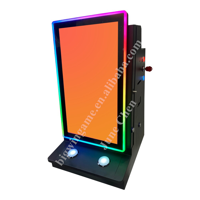 Bar Top 27 Inch Vertical Screen Metal Skilled Game Machine Coin Operated Arcade Cabinet Touch Screen Multi-game Table Machine