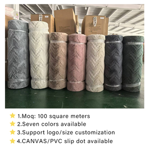 סגנון סקנדינבי גדול מיקרופייבר מלאכותי שטיח שיער ארנב שיער משולש ג 'לכה פלאפי דמוות פרווה עבור אזור מגורים שטיחים - Product Image 2