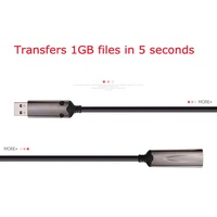 Câble d'extension USB 3.0 mâle vers USB 3.0 femelle, câble optique actif USB3.0 AOC, fibre optique, 1M 2M 3M 5M 10M 15M 20M 25M 30M 50M