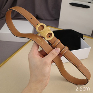 Cinturones de alta calidad para mujer, de cuero genuino de lujo, cinturones de marca famosa a la moda, cinturones de diseñador para damas, venta al por mayor. - Product Image 1