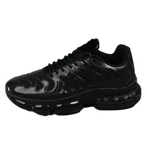 CANSHI <span class=keywords><strong>TN</strong></span> Plus Sneakers respirantes d'été de haute qualité à lacets avec logo <span class=keywords><strong>TN</strong></span> personnalisé Chaussures en maille pour hommes - Product Image 1