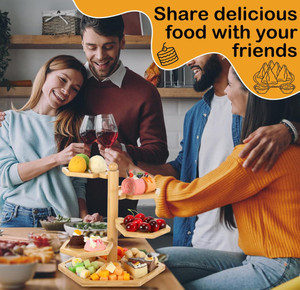Plateau à fromage en bambou cinq-en-un avec logo personnalisé, grande planche à charcuterie avec plateau coulissant et ensemble de couteaux pour la vente en gros aux restaurants - Product Image 6