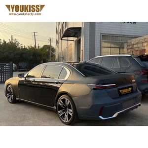 Parachoques de coche Ukiss para 2009- <span class=keywords><strong>2015</strong></span> <span class=keywords><strong>BMW</strong></span> <span class=keywords><strong>7</strong></span> Series F02 Upgrade G70 M Sport Bodykit con guardabarros de capó parachoques trasero delantero - Product Image 5