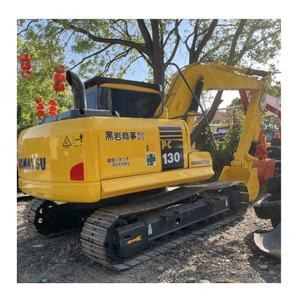 Offres spéciales utilisé Komatsu PC130 grande pelle sur chenilles usine utilisé Isuzu moteur Offre Spéciale à Shanghai - Product Image 1