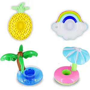Custom PVC Inflatable Cup <strong>Holder</strong> for <strong>Pool</strong> Party Floating Drink <strong>Holder</strong> <strong>Beverage</strong> Tubs for Summer Water Play - Product Image 6