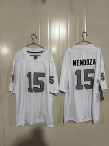 Maglia da Calcio Uomo 2026 Ricamata all'Ingrosso Las Vegas # 15 Mendoza # 2 Jeanty # 98 Crosby # 17 Adams # Maglietta numero 34 Jackson disponibile in magazzino - Product Image 5
