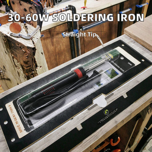 <span class=keywords><strong>Fer</strong></span> <span class=keywords><strong>à</strong></span> <span class=keywords><strong>souder</strong></span> <span class=keywords><strong>électrique</strong></span> premium 30W/40W/60W avec écran lumineux, outil de soudage de haute qualité <span class=keywords><strong>à</strong></span> pointe couteau - Product Image 5