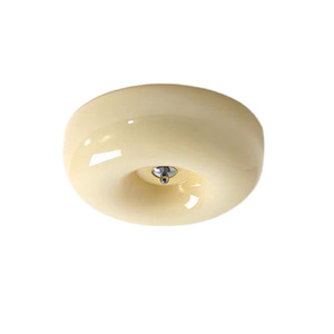 Dropshipping Shopify Cream Style Full Spectrum Eye Care Smart LED Ceiling Light For Bedroom Balcony Hallway Modern Minimalist - Product Image 1