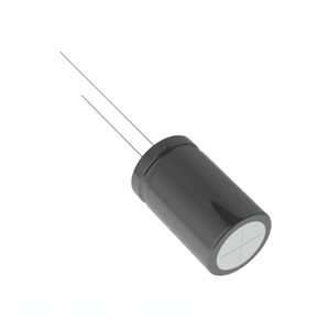 Distribuidor Autorizado, Condensador de Aluminio ESMG250ETD221MHB5D de 220 uF, 20%, 25V, Radial, de Montaje a Través de Orificio - Product Image 1
