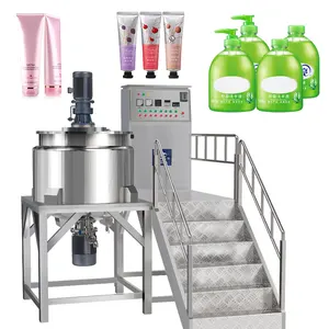 Şampuan deterjan üretimi için 50 100 300 500 litre sıvı karıştırma tankı sıvı sabun üretim makinesi