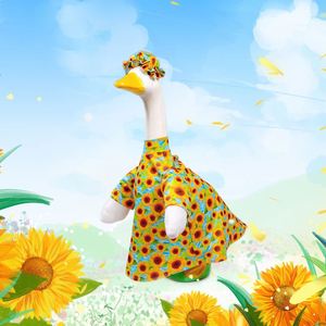 Traje de Ganso Decorativo para Porche Cuatro Estaciones: Floral de Primavera, Calabaza de Otoño, Disfraz de Navidad de Invierno, Impermeable - Product Image 1
