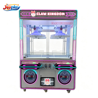 Joyplay Machine de jeu à pince interactive pour 2 joueurs, avec jeu de pincement de récompenses, pour centre de divertissement familial et FEC