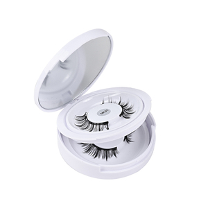 2 paires de <span class=keywords><strong>cils</strong></span> magnétiques personnalisés de marque privée avec applicateur avec <span class=keywords><strong>cils</strong></span> magnétiques <span class=keywords><strong>sans</strong></span> <span class=keywords><strong>eyeliner</strong></span> - Product Image 2