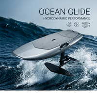 Planche de surf électrique hydrofoil nouvelle génération TaxFree Source, avec foil antidérapant en titane, poignées latérales, pour le surf en mer, jetboard, cruiser