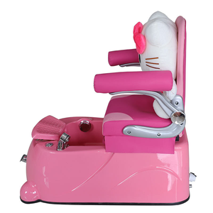 ChuqueManicure Fauteuil de pédicure pour enfants Spa <span class=keywords><strong>Hello</strong></span> <span class=keywords><strong>Kitty</strong></span> Rose Réglable Salon de manucure Spa pour les pieds Système de jets de massage multi-massages - Product Image 3