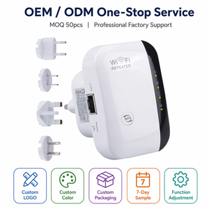 Répéteur WiFi CA-300M 300 Mbps 2,4 GHz Amplificateur de Signal Sans Fil Extension de Portée avec Port RJ45 pour Maison, Bureau, Usine OEM - Product Image 3