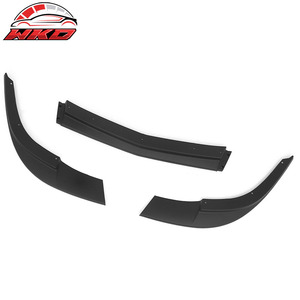 เหมาะสำหรับ Chevrolet Corvette C6 Base ปี 2005-2013 ชุดแต่งกันชนหน้าสไตล์ ZR1 สีดำด้าน - Product Image 6