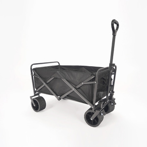 Oeytree Steel Frame <strong>Outdoor</strong> Foldable Collapsible <strong>Garden</strong> <strong>Cart</strong> with Removable Canopy Folding Wagon Utility <strong>Carts</strong> - Product Image 3