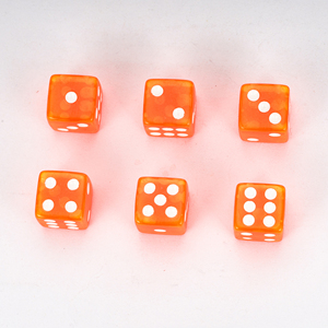 Chất lượng cao xúc xắc góc phải D6 16mm rõ ràng acrylic đa diện xúc xắc số lượng lớn bán buôn - Product Image 4