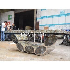 Bàn Ăn Đá Cẩm Thạch AG01 Đá Mã Não Xanh Tự Nhiên Hàng Đầu - Product Image 4