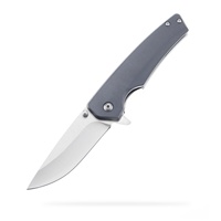 Couteau de poche de haute dureté, couteau pliant EDC pour hommes couteau de boîte tranchant pour la survie en plein air Camping randonnée pêche poignée en aluminium