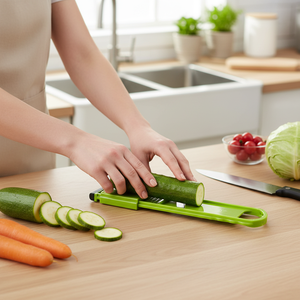 Piccola affettatrice multiuso ecologica per verdure sicura e facile da usare per tutti i giorni - Product Image 3