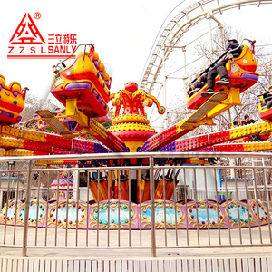 Équipement de parc d'attractions à thème Attractions foraines Rotating Crazy Bounce Machine Jumping Rides - Product Image 1