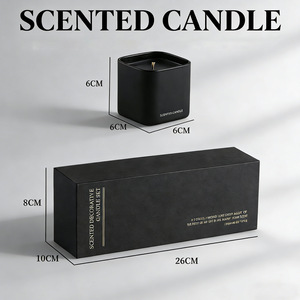 Vela Aromática Cuadrada Colorida en Caja de Regalo de Lujo, Vela Perfumada de Larga Duración, Decoración para el Hogar, Vela Aromática para Crear Ambiente - Product Image 4