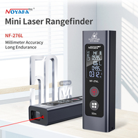 NOYAFA NF-276L Télémètre laser compact haute précision 50M Outil de mesure numérique Rechargeable Enregistrement de puissance Stockage 1 an