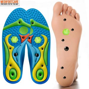 Semelles orthopédiques d'acupression pour hommes et femmes, semelles de massage de réflexologie pour soulager la douleur, soutien confortable pour un usage quotidien - Product Image 5