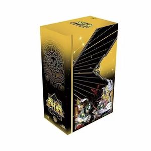 การ์ดผ้าอนิเมะเซนต์เซย่าแบบยกกล่องขายส่ง, การ์ดสะสมเซนต์อาเธน่าสีทอง, ของเล่นเด็กสำหรับเป็นของขวัญ - Product Image 1